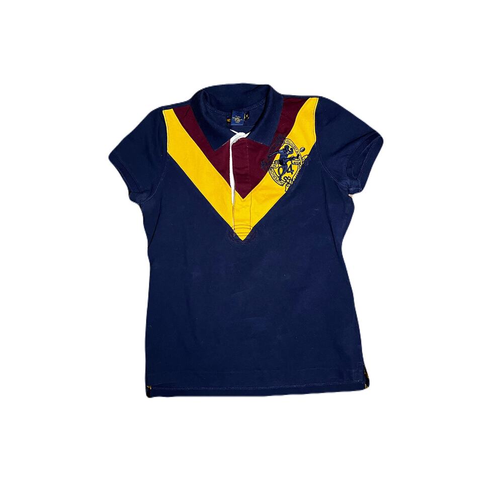 Rugby Blue collar shirt Size Medium